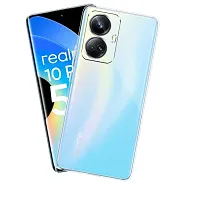 Fastship Rubber Silicone Back Cover for Realme 10 Pro 5G  Transparent-thumb1