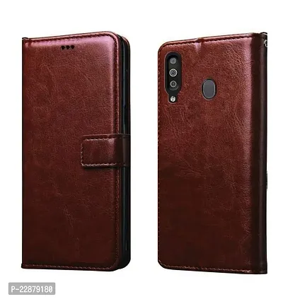 Fastship Vintage Magnatic Closer Leather Flip Cover for Honor HRY AL00Ta  Honor 20i  Executive Brown-thumb2