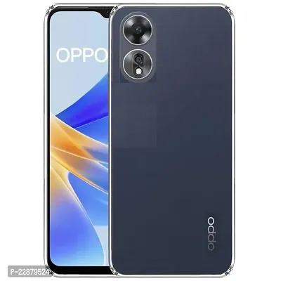 Fastship Cases Rubber Back Cover for Oppo CPH2565  Oppo A78 4G  Transparent-thumb2