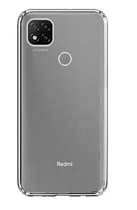 Fastship Silicone Case Back Cover for REDMI 9 Activ  Transparent-thumb1