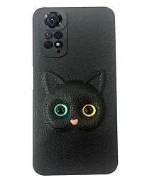 Coverage Eye Cat Silicon Case Back Cover for Redmi Note 11 PRO Plus 5G  3D Pattern Cat Eyes Case Back Cover Case for Mi Redmi Note 11 PRO 5G  Black-thumb1