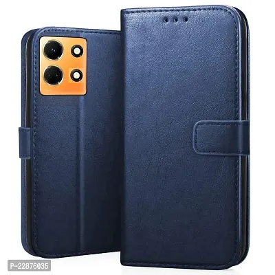 Fastship Cases Vintage Magnatic Closer Leather Flip Cover for OnePlus Nord3 5G  Navy Blue-thumb2