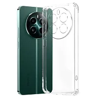 Fastship soft Rubber Back Cover for Realme RMX3844 / P1 Pro 5G - Transparent-thumb4