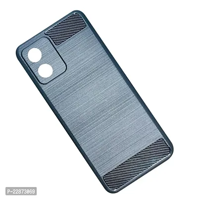 Fastship case Silicone Rubber Hybrid Case Case Back Cover for Motorola Moto E13  Black