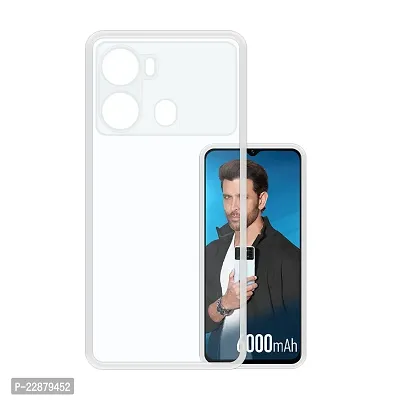 Fastship Cases Rubber Silicone Back Cover for Itel P40 6 6 Inch  Transparent-thumb0