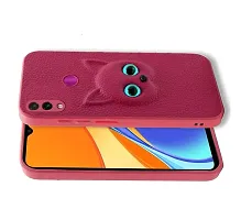 Coverage Eye Cat Silicon Case Back Cover for Redmi Note 7 Pro  3D Pattern Cat Eyes Case Back Cover Case for Mi Redmi Note 7Pro  Pink-thumb1