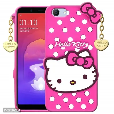 Fastship case Rubber Cat Kitty with Golden Latkan Case Back Cover for Narzo 50A Prime  RMX3516  Pink