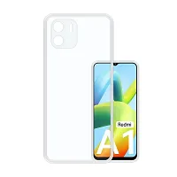 Coverage Silicone Case Back Cover for Redmi A1 2022  Transparent-thumb1