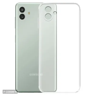 Coverage Transparent Rubber Case Back Cover for Samsung M13  SM M136BL 5G  Transparent-thumb2