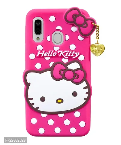 Fastship Case Rubber Kitty with Cat Eye Latkan Case Back Cove for Zenfone Max Pro M1 5 99  Dark Pink-thumb0