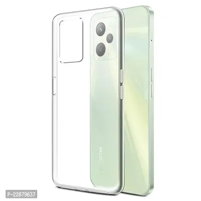 Fastship Rubber Back Cover for Realme RMX3516  Narzo 50A Prime  Transparent-thumb2