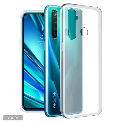 Fastship Rubber Back Cover for Realme RMX2040  Narzo10  Transparent-thumb2