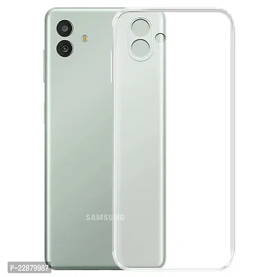 Coverage Silicone Case Back Cover for Samsung Galaxy M13 5G  Transparent-thumb0