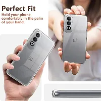 Fastship soft Rubber Back Cover for OnePlus CPH2613 /Nord CE4 - Transparent-thumb4