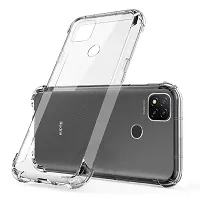 Fastship Transparent Rubber Case Back Cover for Mi REDMI 9  Transparent-thumb1