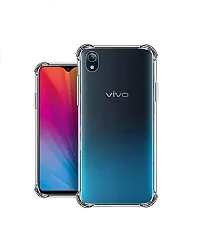 Fastship Back Cover for Vivo Y1s  Transparent-thumb1