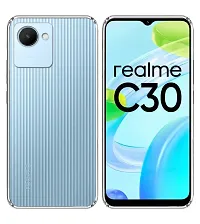 Coverage New case Rubber Silicone Back Cover for Realme C30  Transparent-thumb1