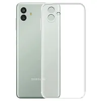 Fastship Rubber Back Cover for Samsung SM A045F  A04 5G  Transparent-thumb1