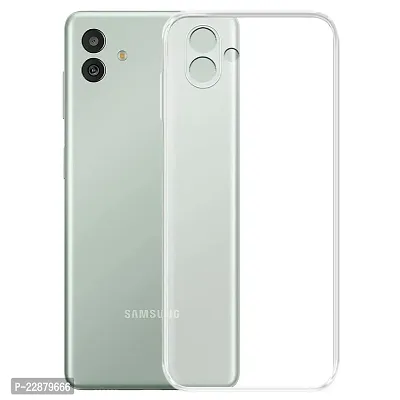 Fastship Rubber Back Cover for Samsung SM A045F  A04 5G  Transparent-thumb2