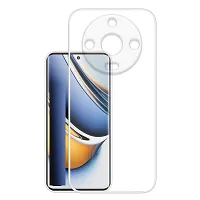 Fastship Case Rubber Back Cover for Realme 11Pro Plus RMX3741  Transparent-thumb1