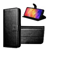 Coverage New case Leather Finish Inside TPU Back Case Wallet Stand Magnetic Closure Flip Cover for OnePlus Nord CE 2 Lite 5G  Venom Black-thumb1