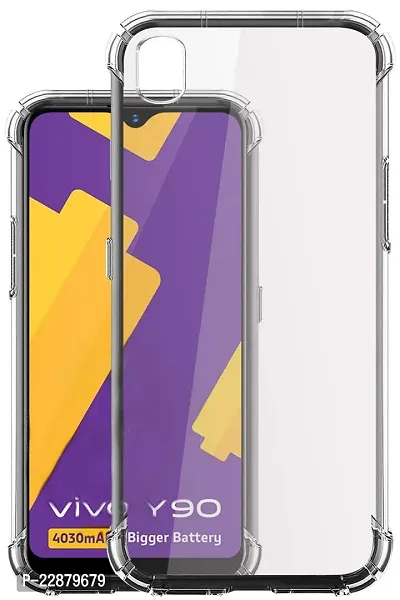 Fastship Back Cover for Vivo 1820  Vivo Y91i  Transparent-thumb2