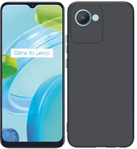 Coverage New case Silicone Case Case Back Cover for Realme C30  Black-thumb1