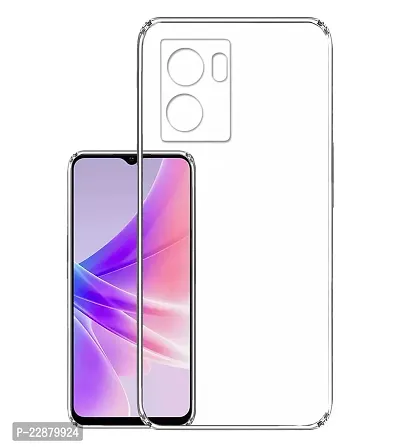 Coverage New case Rubber Back Cover for Oppo CPH2387  Oppo A57  Transparent-thumb0