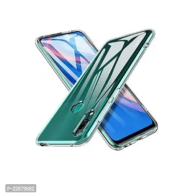 Fastship Rubber Silicone Back Cover for Honor 9X  Transparent-thumb2