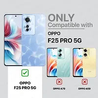 Fastship soft Rubber Back Cover for OPPO CPH2603 / F25 Pro 5G - Transparent-thumb2