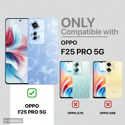 Fastship soft Rubber Back Cover for OPPO CPH2603 / F25 Pro 5G - Transparent-thumb3