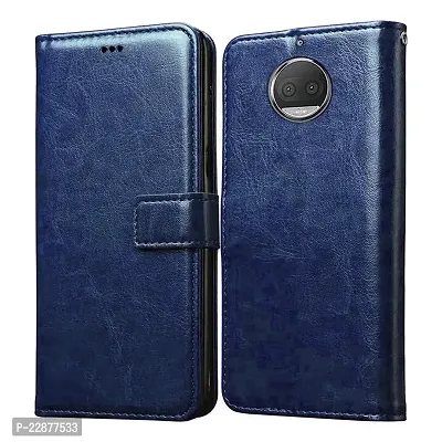 Fastship Case Vintage Magnatic Closer Leather Flip Cover for Motorola Moto G5s Plus  Cobalt Blue-thumb2