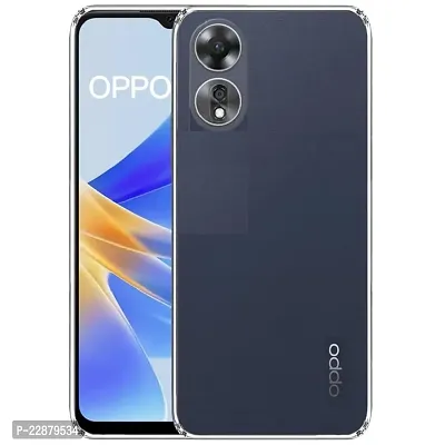 Fastship Cases Rubber Back Cover for Oppo CPH2495  Oppo A78 5G  Transparent-thumb2