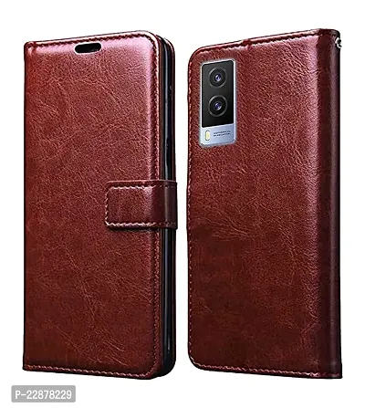 Fastship Leather Finish Inside TPU Wallet Stand Magnetic Closure Flip Cover for OnePlus Nord  Executive Brown-thumb2