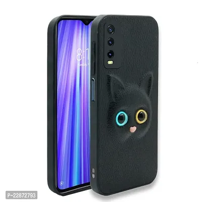 Coverage Eye Cat Silicon Case Back Cover for Oppo Reno2 Z  3D Pattern Cat Eyes Case Back Cover Case for Oppo CPH1945  Reno 2Z  Black-thumb2