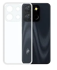 Fastship Case Rubber Silicone Back Cover for Itel A60s  Transparent-thumb1