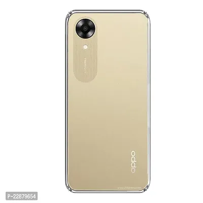 Fastship Rubber Back Cover for Oppo CPH2471  A17K  Transparent-thumb0