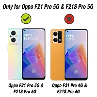 Fastship Combo 2 Flip Cover for OPPO CPH2341 / OPPO F21Pro 5G | Wallet Stylish Button Magnetic for OPPO F21 Pro 5G - Brown / Blue-thumb3