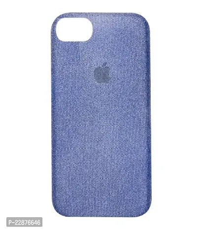 Fastship Shockproof Fabric Phone Cases Cloth Distressed Hard Compatible for Apple i Phone 8  Blue-thumb2