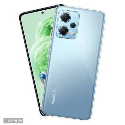 Fastship Rubber Back Cover for Mi REDMI Note 12Pro Plus 5G  Transparent-thumb2