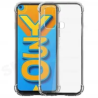 Fastship Rubber Silicone Back Cover for Vivo Y30  Transparent-thumb1