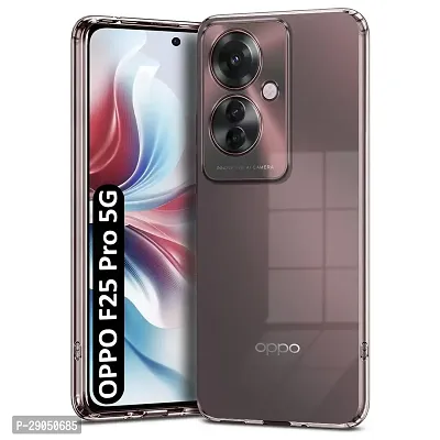 Fastship soft Rubber Back Cover for OPPO CPH2603 / F25 Pro 5G - Transparent-thumb0