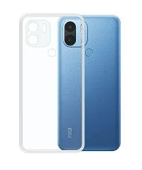 Fastship Cases Rubber Back Cover for REDMI A1 Mi  Transparent-thumb1