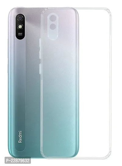 Fastship Rubber Silicone Back Cover for Vivo Y91i  Transparent