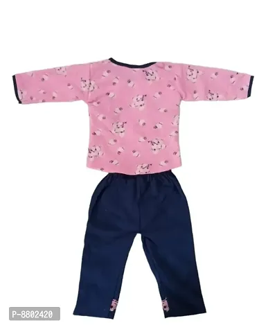 Fancy Cotton Blend  Clothing Set for Baby Girl-thumb2