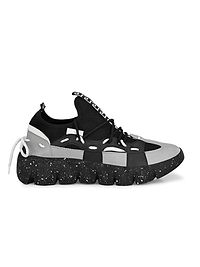 Reliable Mesh Printed Prime Lace Up Sports Shoes For Men-thumb3
