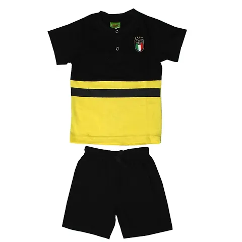 Boys Comfy Cotton T-Shirts with Shorts Set