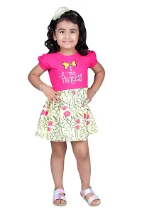 Billyball Kids Printed Frock (Pack of 1)-thumb4