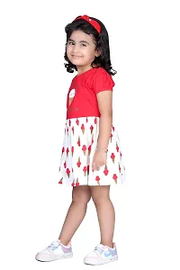 Billyball Kids Printed Frock (Pack of 1)-thumb4