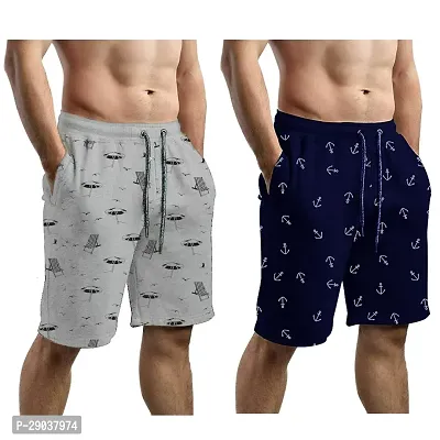 Billyball Printed mens Shorts (Pack of 2)